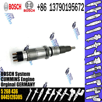 Diesel Engine Fuel Injector Excavator Accessories Diesel Motor Parts 0445120305 6746113100 5268436