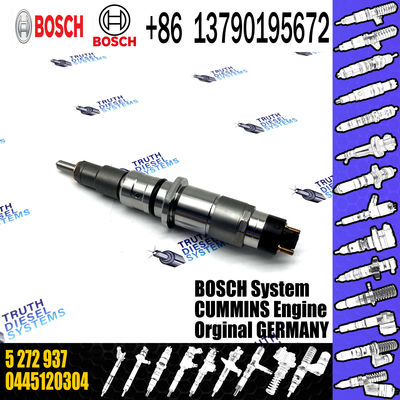 Cummins Fuel system Common rail fuel injector 0445120304 ISLe QSL9 engine fuel injector 5272937
