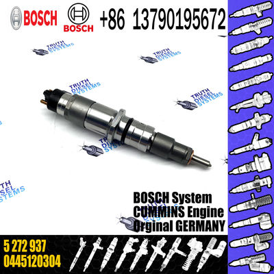 Cummins Fuel system Common rail fuel injector 0445120304 ISLe QSL9 engine fuel injector 5272937