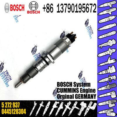 Cummins Fuel system Common rail fuel injector 0445120304 ISLe QSL9 engine fuel injector 5272937