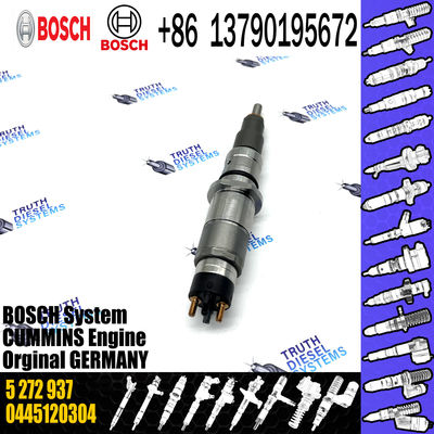 Cummins Fuel system Common rail fuel injector 0445120304 ISLe QSL9 engine fuel injector 5272937