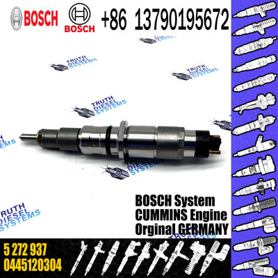 Cummins Fuel system Common rail fuel injector 0445120304 ISLe QSL9 engine fuel injector 5272937