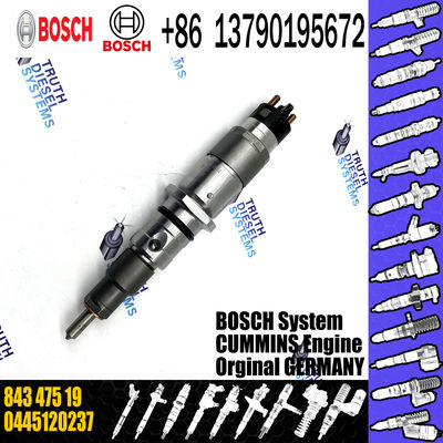 Diesel fuel Injector common rail injector 0445120237 5263310 84347519 with nozzle DLLA128P2201 for Cummins engine