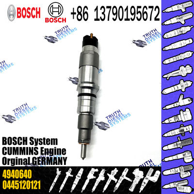 High Quality New Diesel Common Rail Fuel Injector 4940640 0445120121 For ISLe Engine