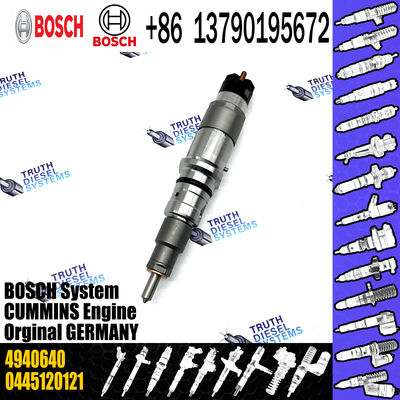High Quality New Diesel Common Rail Fuel Injector 4940640 0445120121 For ISLe Engine