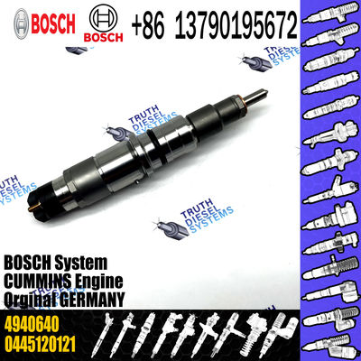 High Quality New Diesel Common Rail Fuel Injector 4940640 0445120121 For ISLe Engine