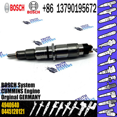 High Quality New Diesel Common Rail Fuel Injector 4940640 0445120121 For ISLe Engine