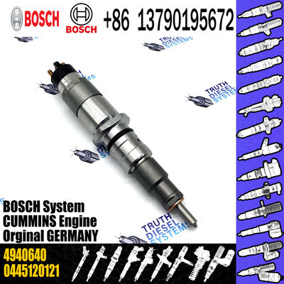 High Quality New Diesel Common Rail Fuel Injector 4940640 0445120121 For ISLe Engine