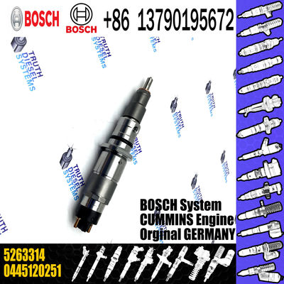 Replacement 5263314 0445120251 0445120211 0445120151 0445120209 Fuel Injector For Cummins