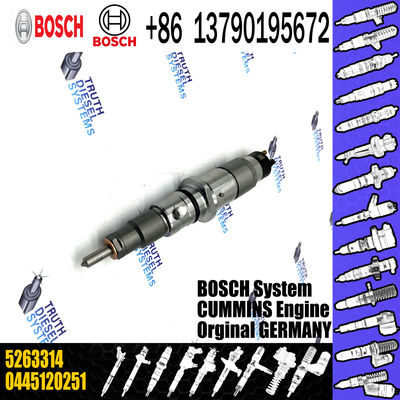 Replacement 5263314 0445120251 0445120211 0445120151 0445120209 Fuel Injector For Cummins