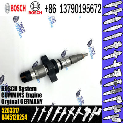 high quality common rail injector 0445120254 5263317 4988301 injector for Cummins injector nozzle 0445120254 5263317