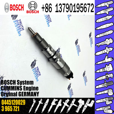 Common rail fuel injector 0445120236 0445120125 0445120029 5263308 4940170 4939061 3973060 3965721for QSL9 QSC8.3