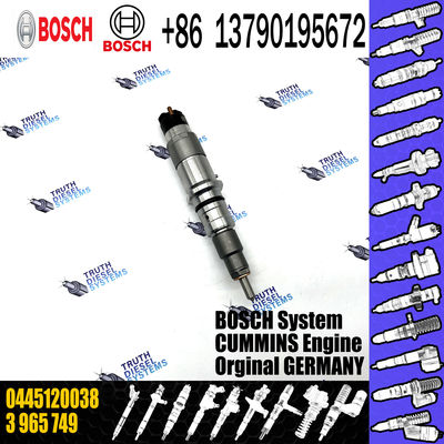 diesel fuel injector nozzle 0445120133 3965749 4945463 4993482 for Cummins engines common rail injector 0445120133