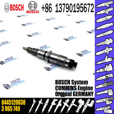 diesel fuel injector nozzle 0445120133 3965749 4945463 4993482 for Cummins engines common rail injector 0445120133