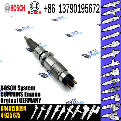 Bosch Common Rail Fuel Injector 0445120120 0445120094 4935675 49458070433172037 for Ford Cargo Cummins