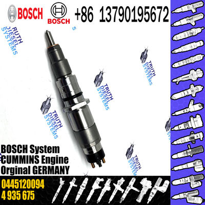 Bosch Common Rail Fuel Injector 0445120120 0445120094 4935675 49458070433172037 for Ford Cargo Cummins