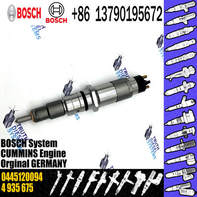 Bosch Common Rail Fuel Injector 0445120120 0445120094 4935675 49458070433172037 for Ford Cargo Cummins