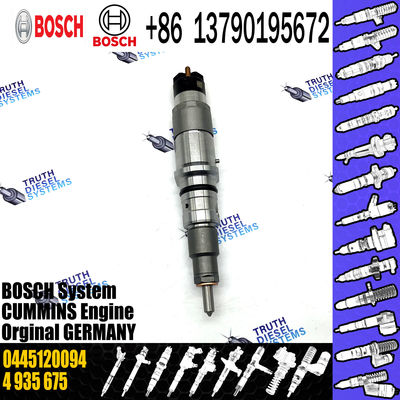 Bosch Common Rail Fuel Injector 0445120120 0445120094 4935675 49458070433172037 for Ford Cargo Cummins