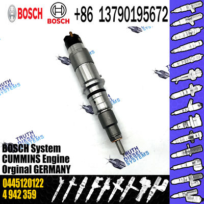 High Quality Diesel Engine Spare Parts Isle Qsl9 Qsc8.3 Common Rail Fuel Injector 4942359 0445120122
