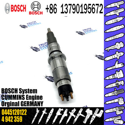 High Quality Diesel Engine Spare Parts Isle Qsl9 Qsc8.3 Common Rail Fuel Injector 4942359 0445120122