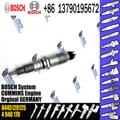 Common rail fuel injector 0445120236 0445120125 0445120029 5263308 4940170 4939061 3973060 3965721for QSL9 QSC8.3