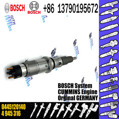 High quality 0445120140 for diesel fuel common rail injector 0445 120 140 0986435544