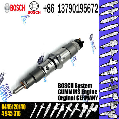 High quality 0445120140 for diesel fuel common rail injector 0445 120 140 0986435544