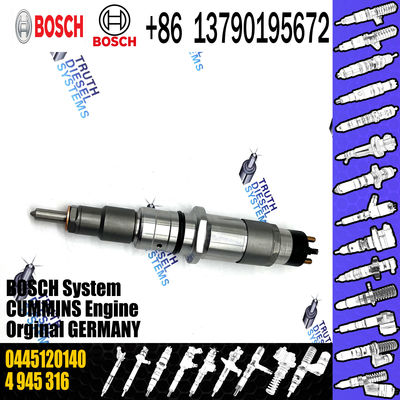 High quality 0445120140 for diesel fuel common rail injector 0445 120 140 0986435544