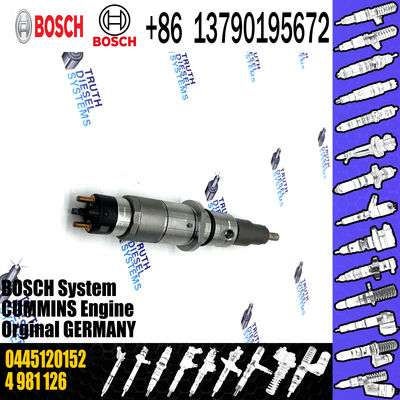 New Diesel Fuel Injector Common Rail Injector Assembly 0445120252 0445120152 0445120254 for CUMMINS