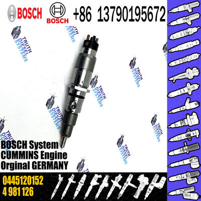 New Diesel Fuel Injector Common Rail Injector Assembly 0445120252 0445120152 0445120254 for CUMMINS