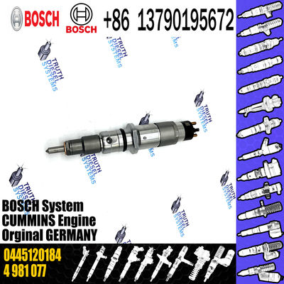 Common Rail Diesel Fuel Injector 0445120184 FOR CUMMINS 4981077 5253221 0445120071