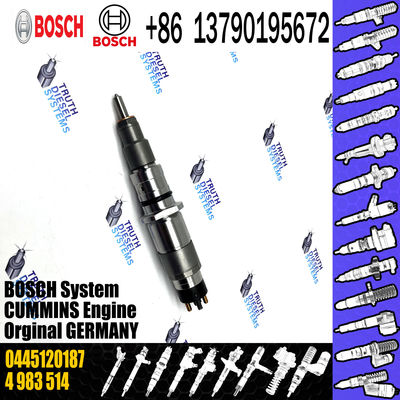 High Quality New Diesel Fuel Injector 0445120187 Common Rail Injector 4 983 514 For Cummins Enigine