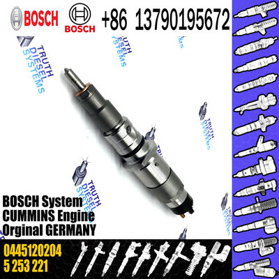 High Quality Diesel Fuel Injector 0445120204 5253221 0986435519 For Dodge/ISDE 6.7L 4.5L