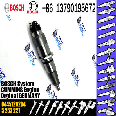 High Quality Diesel Fuel Injector 0445120204 5253221 0986435519 For Dodge/ISDE 6.7L 4.5L