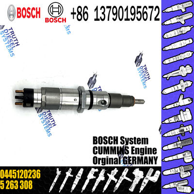 Common Rail Fuel Injector 5263308 0445120236 Diesel Engine Qsl9 Spare Parts For Machinery Engines