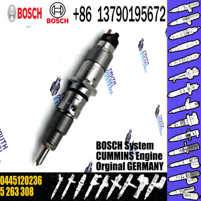 Common Rail Fuel Injector 5263308 0445120236 Diesel Engine Qsl9 Spare Parts For Machinery Engines