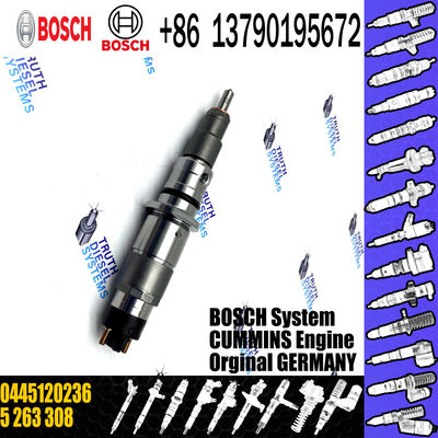 Common Rail Fuel Injector 5263308 0445120236 Diesel Engine Qsl9 Spare Parts For Machinery Engines