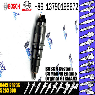 Common Rail Fuel Injector 5263308 0445120236 Diesel Engine Qsl9 Spare Parts For Machinery Engines