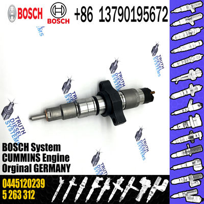 Original diesel engine parts fuel system Common rail injectors fuel injector 4993482 0445120239