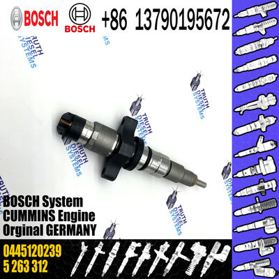 Original diesel engine parts fuel system Common rail injectors fuel injector 4993482 0445120239