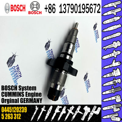 Original diesel engine parts fuel system Common rail injectors fuel injector 4993482 0445120239