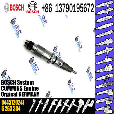 Diesel Common Rail Fuel Injector 0445120070 0445120241 for Cummins 3976631 4930485 5263304 0 445 120 070