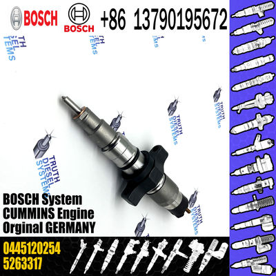 High Quality Diesel Injector 0445120252 0445120254 for BOSCH,High Pressure Common Rail Injector 0445120209