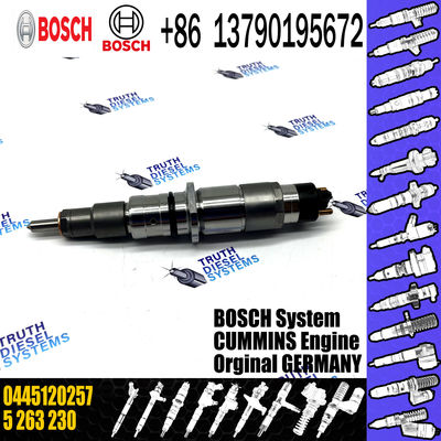 diesel fuel injector 0445120257 for cummins engine original quality injection parts 0 445 120 257 for diesel engine