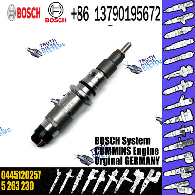 diesel fuel injector 0445120257 for cummins engine original quality injection parts 0 445 120 257 for diesel engine