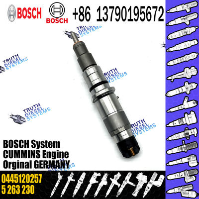 diesel fuel injector 0445120257 for cummins engine original quality injection parts 0 445 120 257 for diesel engine