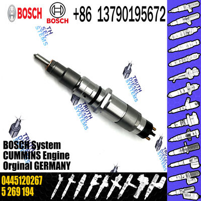 High quality Common Rail Injector diesel fuel injector 4988835 5253221 5269194 0445120161 0445120204 0445120267
