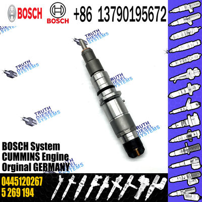 High quality Common Rail Injector diesel fuel injector 4988835 5253221 5269194 0445120161 0445120204 0445120267