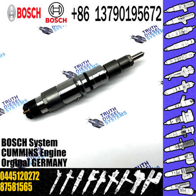 diesel fuel injector nozzle 0445120272 factory supply common rail injector 0445120272 for CASE Cummins 8.3 KOMATSU