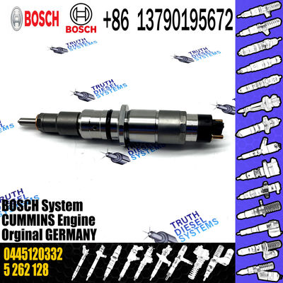 High Quality New Diesel Fuel Injector 0445120332 0445120333 Common Rail Injector 5 262 128 M6000-1112100A-A38 For FAW